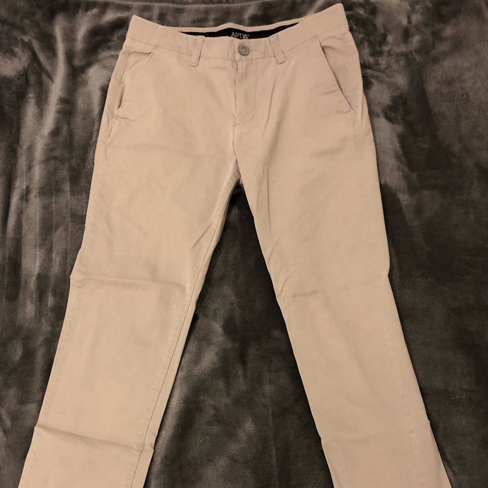 Light gray chino pants